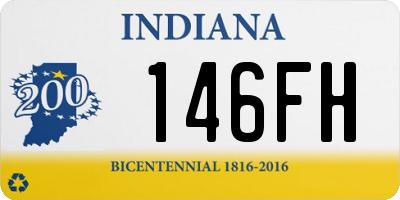 IN license plate 146FH