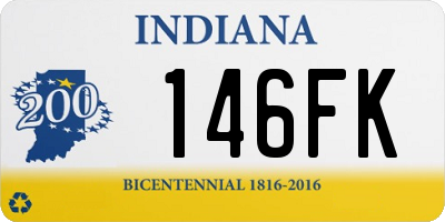 IN license plate 146FK