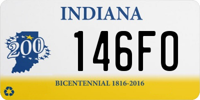 IN license plate 146FO