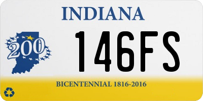 IN license plate 146FS