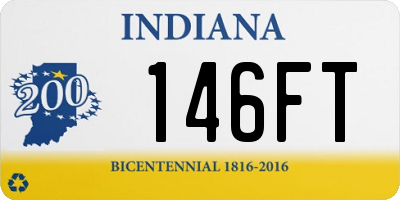 IN license plate 146FT