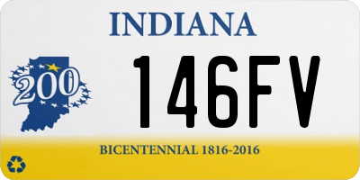 IN license plate 146FV