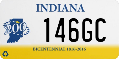 IN license plate 146GC