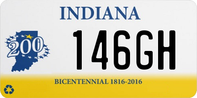 IN license plate 146GH