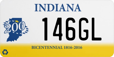 IN license plate 146GL