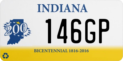 IN license plate 146GP