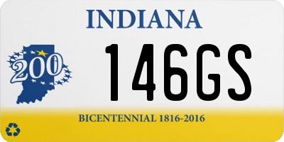 IN license plate 146GS