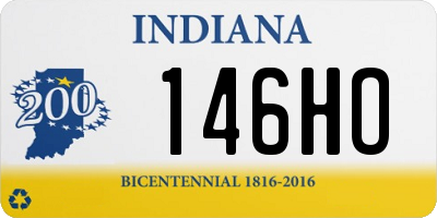 IN license plate 146HO