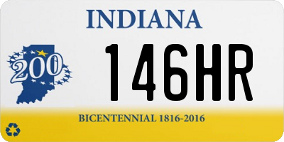 IN license plate 146HR