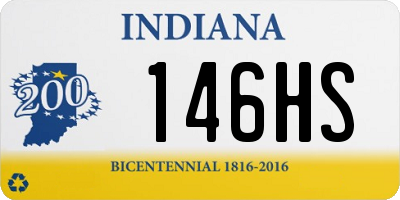 IN license plate 146HS