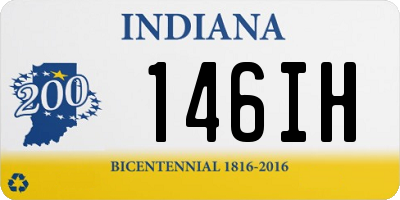 IN license plate 146IH