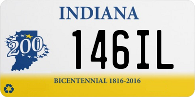 IN license plate 146IL