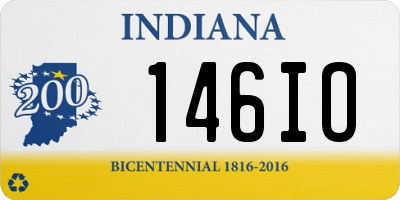 IN license plate 146IO