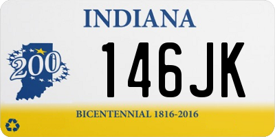 IN license plate 146JK