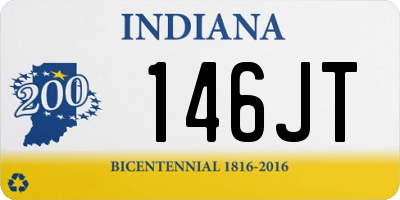 IN license plate 146JT