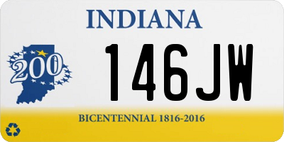 IN license plate 146JW