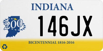 IN license plate 146JX