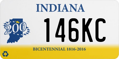 IN license plate 146KC