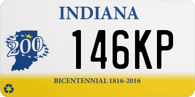 IN license plate 146KP