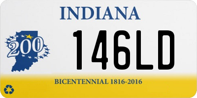 IN license plate 146LD