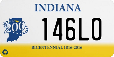 IN license plate 146LO