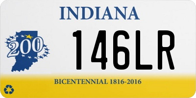 IN license plate 146LR