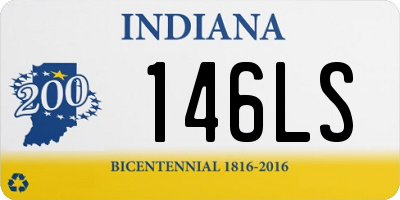 IN license plate 146LS