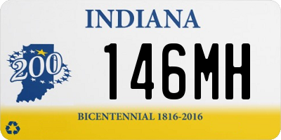 IN license plate 146MH