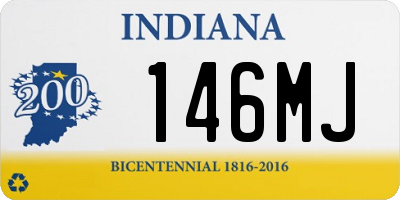 IN license plate 146MJ