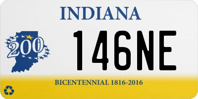 IN license plate 146NE