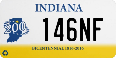 IN license plate 146NF