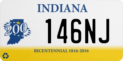 IN license plate 146NJ