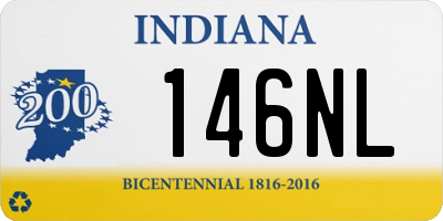 IN license plate 146NL