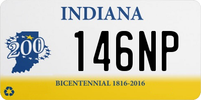IN license plate 146NP