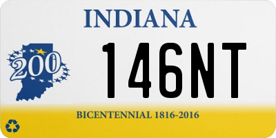 IN license plate 146NT