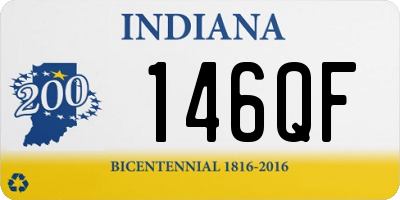 IN license plate 146QF