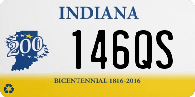 IN license plate 146QS