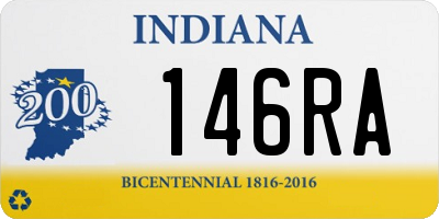 IN license plate 146RA