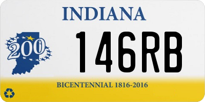 IN license plate 146RB