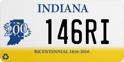 IN license plate 146RI
