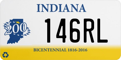 IN license plate 146RL