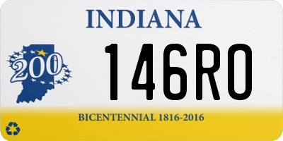IN license plate 146RO