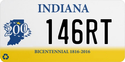 IN license plate 146RT