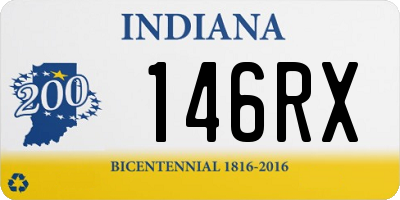 IN license plate 146RX