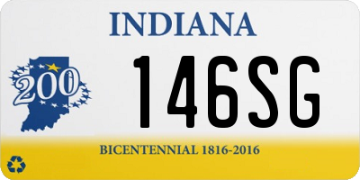 IN license plate 146SG