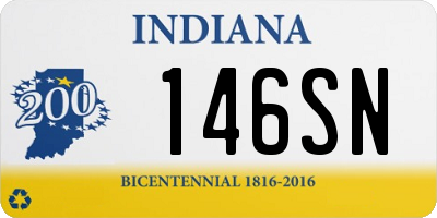 IN license plate 146SN