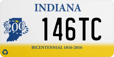 IN license plate 146TC