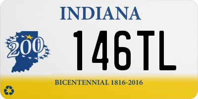 IN license plate 146TL