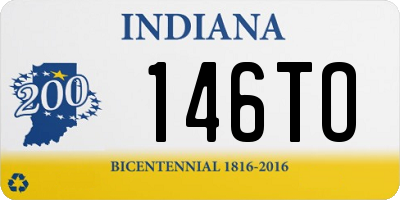 IN license plate 146TO