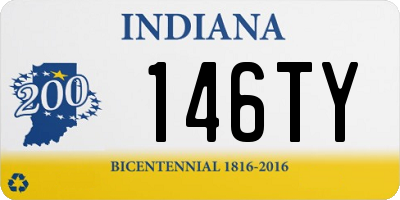 IN license plate 146TY